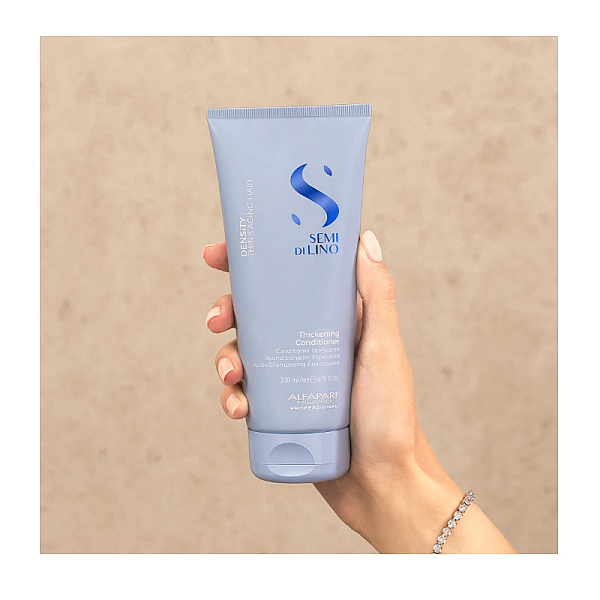 Balsam densificator pentru par subtire density thickening semi di lino