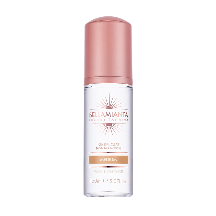 Spuma autobronzanta transparenta tanning mousse crystal clear