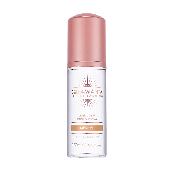 Spuma autobronzanta transparenta tanning mousse crystal clear