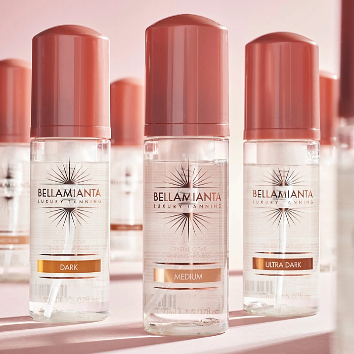 Spuma autobronzanta transparenta tanning mousse crystal clear
