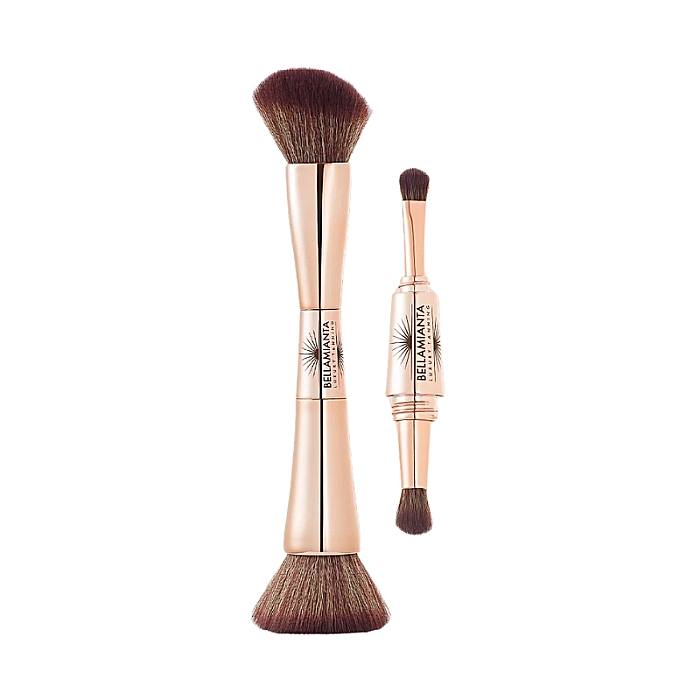 Pensula pentru ten si ochi 4 in 1 compact brush