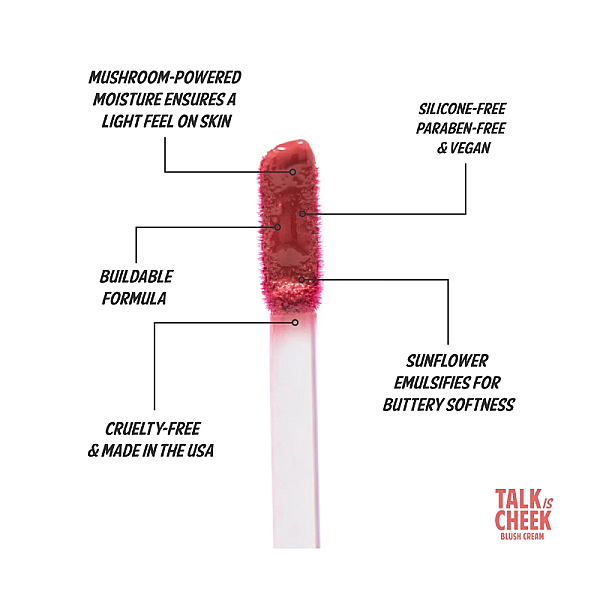 Blush cremos talk is cheek cream