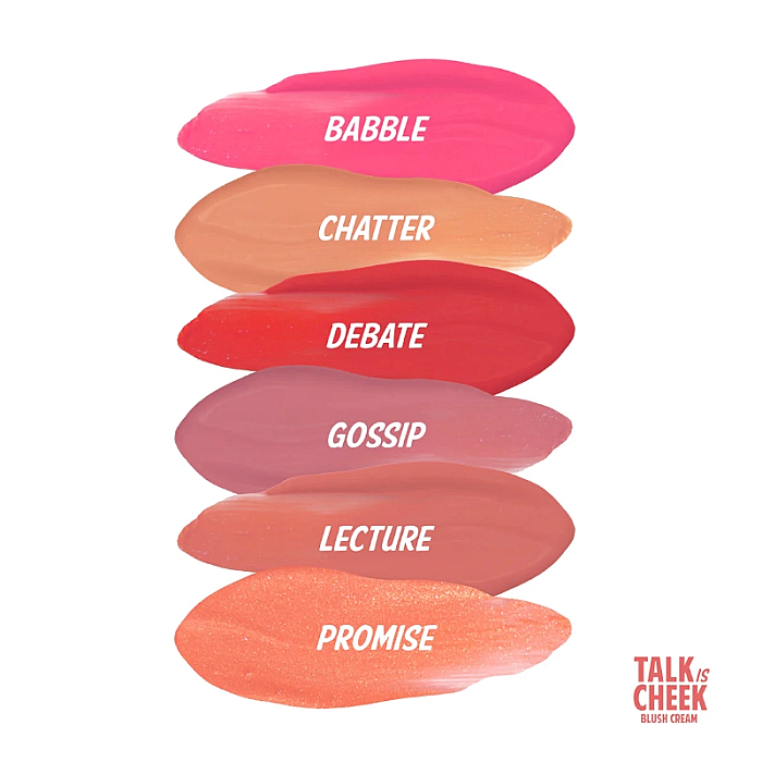 Blush cremos talk is cheek cream