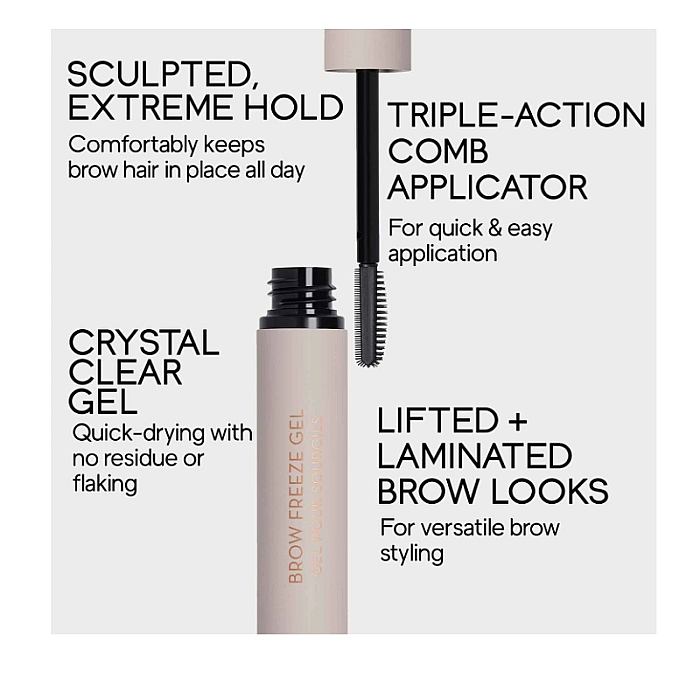 Gel mini pentru fixare brow freeze deluxe