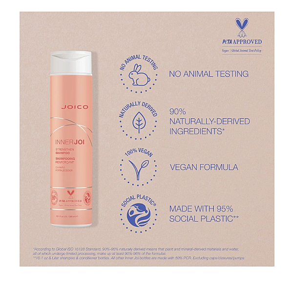 Sampon reparator pentru par deteriorat innerjoi strengthen