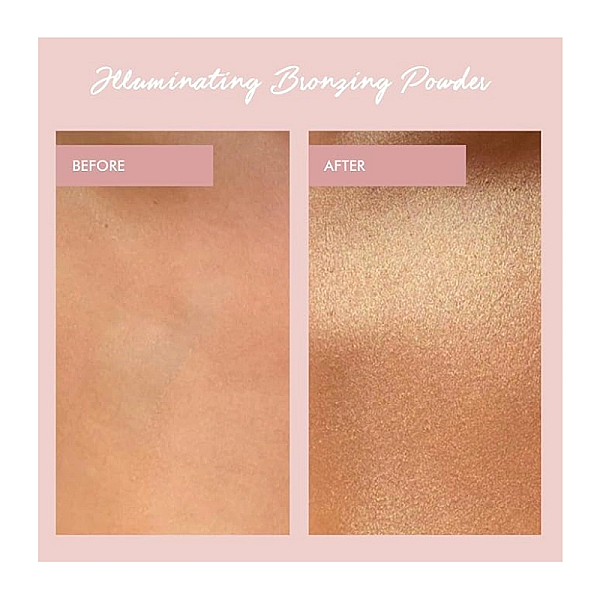 Bronzer iluminator pentru fata si corp illuminating bronzing powder