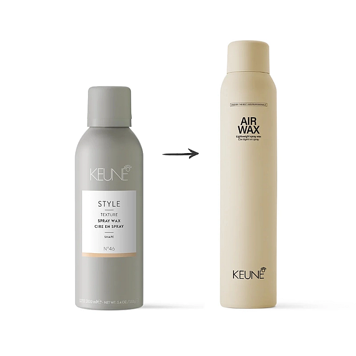 Spray-ceara lejera pentru par style air wax