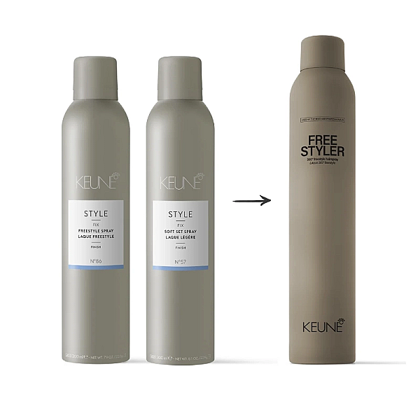 Spray cu fixare lejera style freestyler