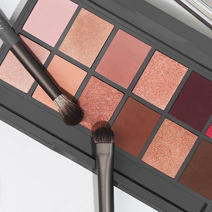 Pensula plata pentru aplicare fard eyeshadow brush aa207