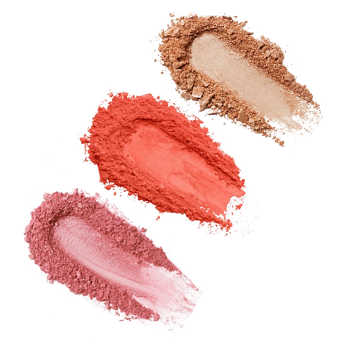 Paleta blush coral cheeks trio