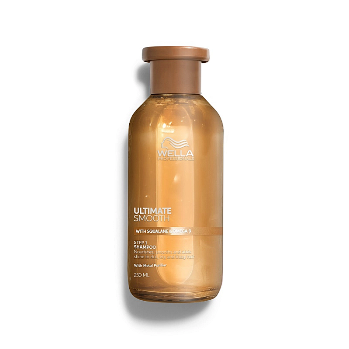 Sampon hidratant pentru par uscat si lipsit de stralucire cu squalan & omega 9 ultimate smooth