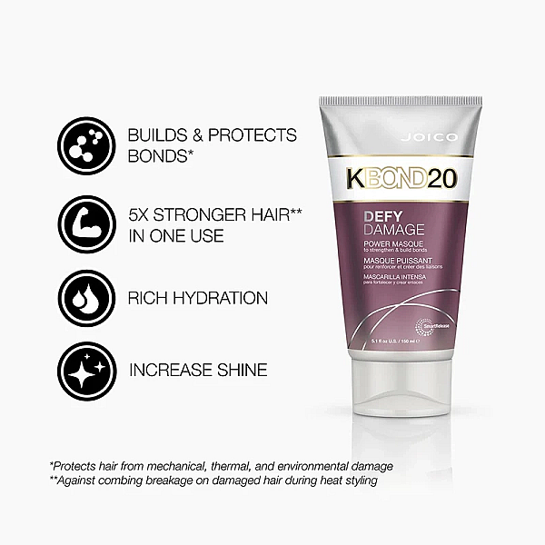 Masca pentru par deteriorat defy damage kbond20 power masque
