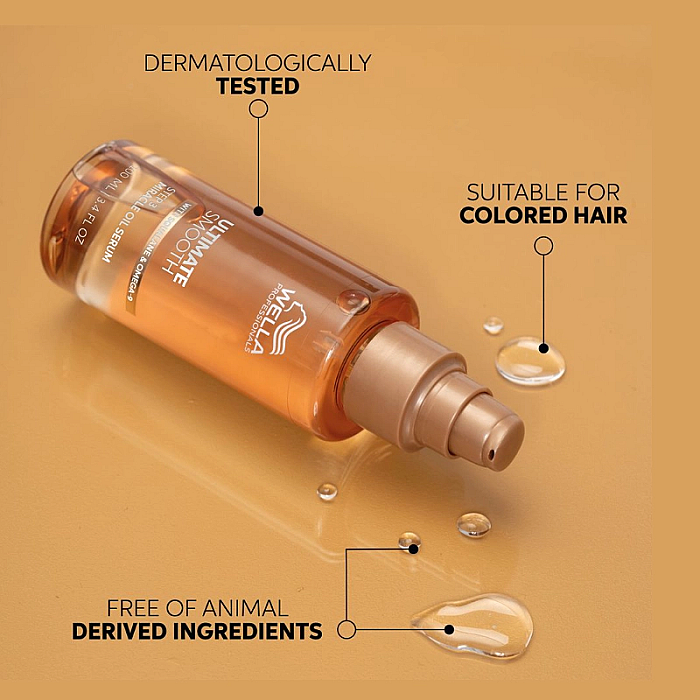 Ulei hidratant pentru par uscat si lipsit de stralucire cu squalan & omega 9 ultimate smooth