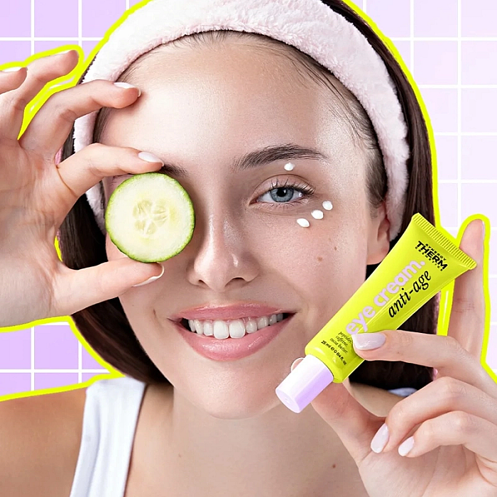 Crema de ochi anti-cearcane si antirid cu cafeina si peptide anti-age eye cream