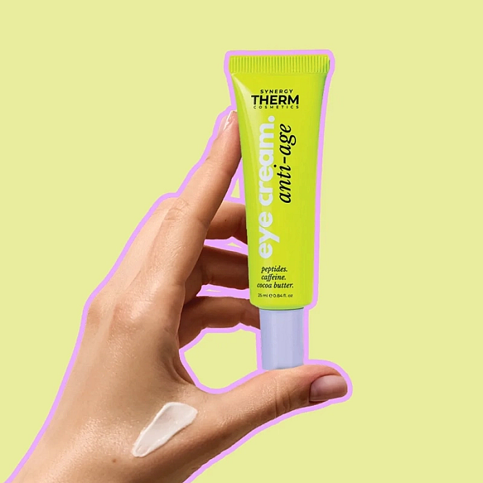 Crema de ochi anti-cearcane si antirid cu cafeina si peptide anti-age eye cream