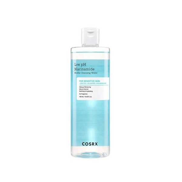Apa micelara cu niacinamide si ph scazut, low ph niacinamide Cleansing Water