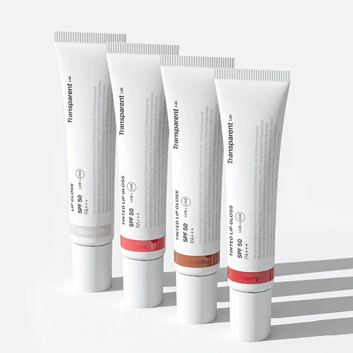 Set de 4 balsamuri de buze cu spf50, the lip kit