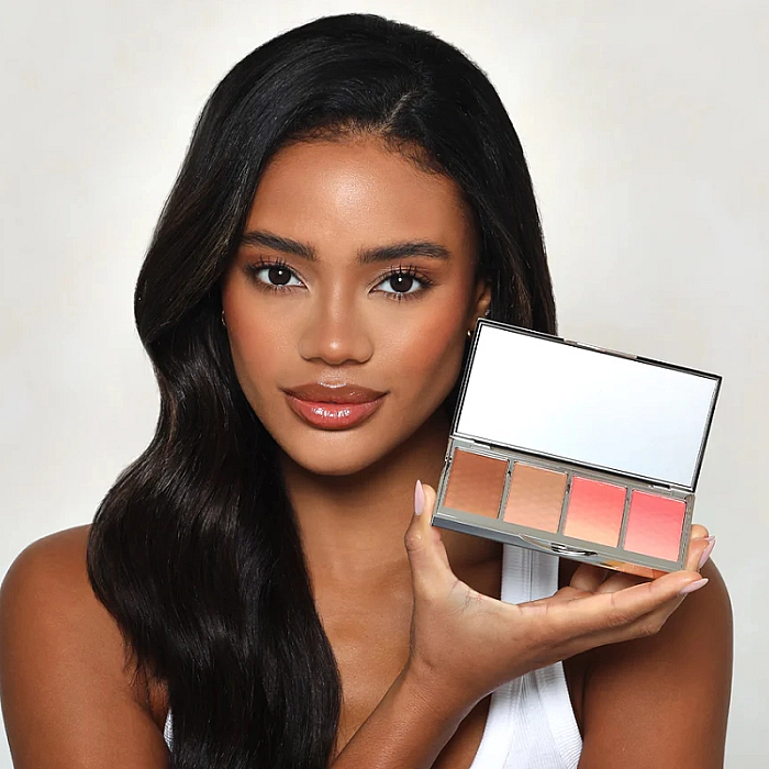 Paleta bronzer, blush si highlighter get cheeky powder palette