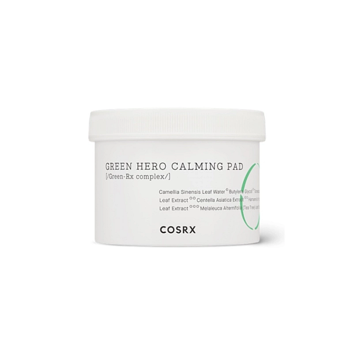 Dischete tonice cu efect calmant si complex green-rx Green Hero Calming Pad
