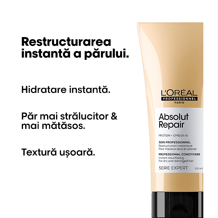 Balsam pentru par uscat si deteriorat serie expert absolut repair