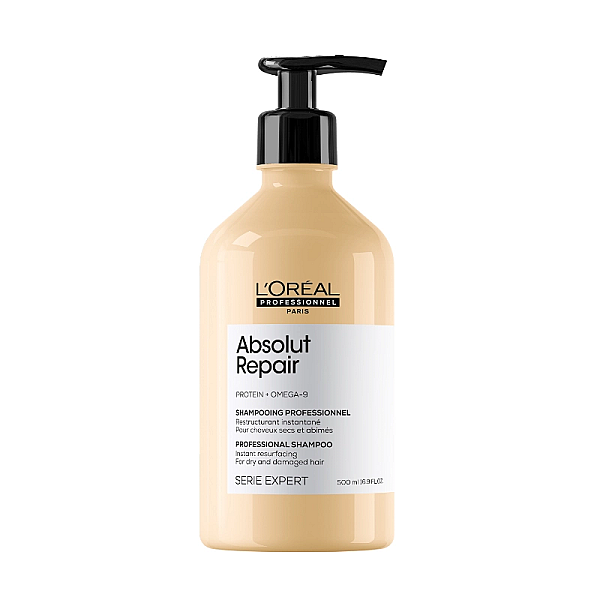 Sampon pentru par uscat si deteriorat serie expert absolut repair