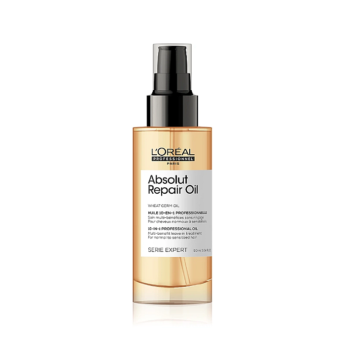 Ulei pentru par uscat si deteriorat multi-beneficii serie expert absolut repair 