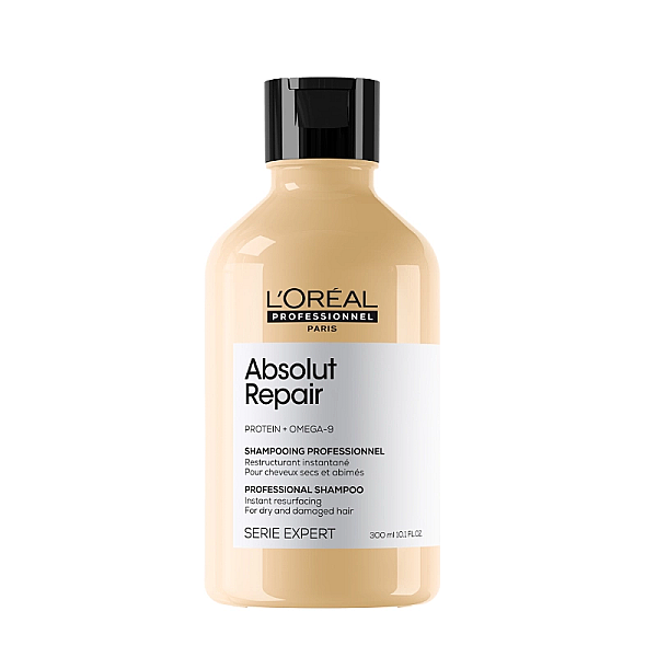 Sampon pentru par uscat si deteriorat serie expert absolut repair