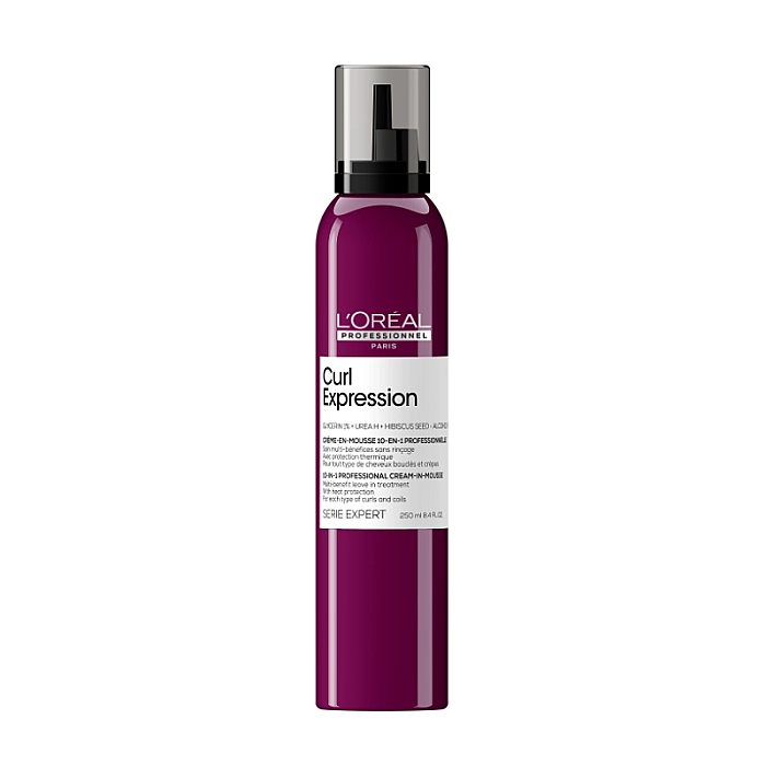 Spuma-crema profesionala leave-in 10 in 1 serie expert curl expression