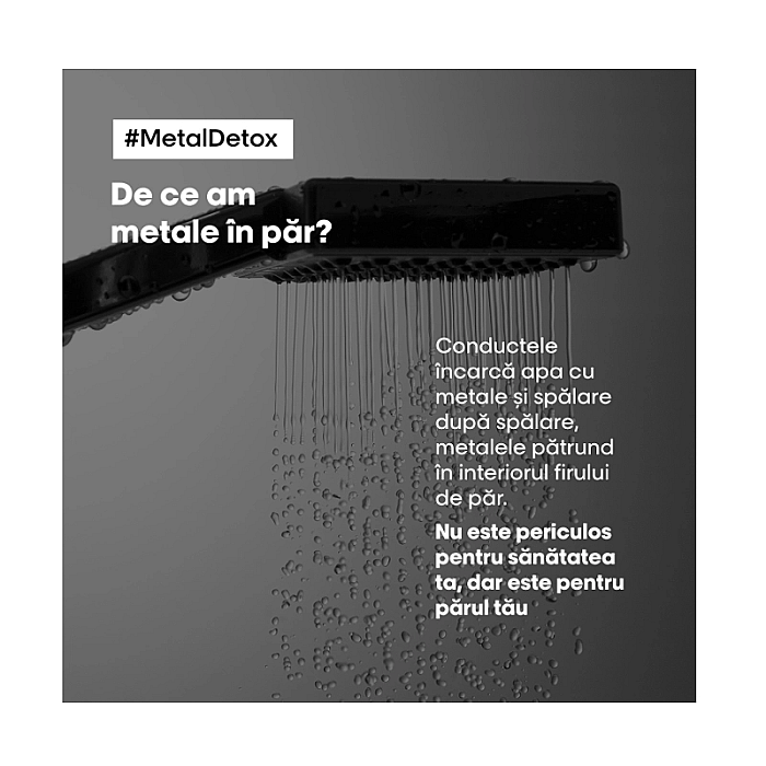 Crema profesionala fara clatire serie expert metal detox