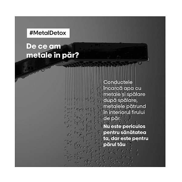 Crema profesionala fara clatire serie expert metal detox
