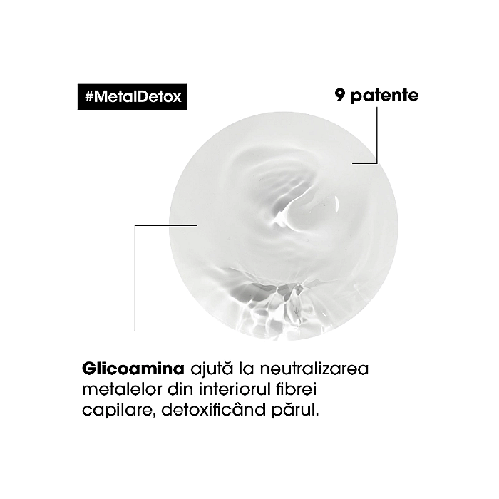 Masca de par cu sistem de protectie anti-depunere a metalelor serie expert metal detox