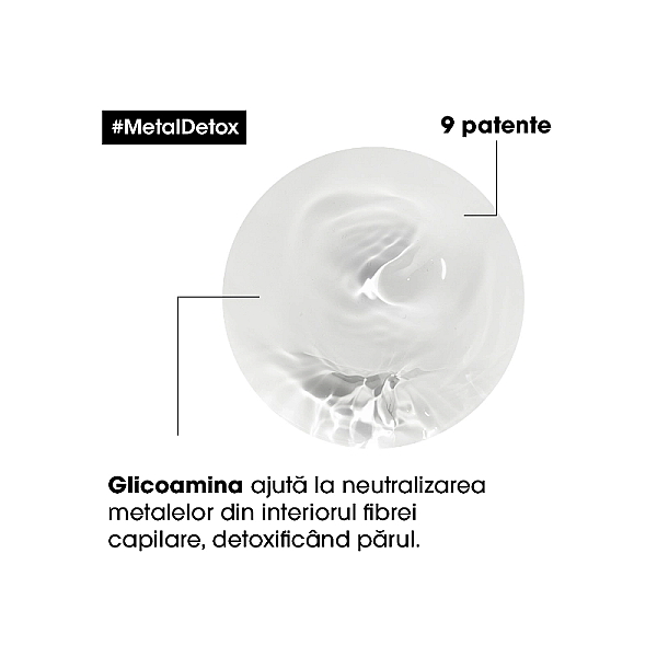 Masca de par cu sistem de protectie anti-depunere a metalelor serie expert metal detox