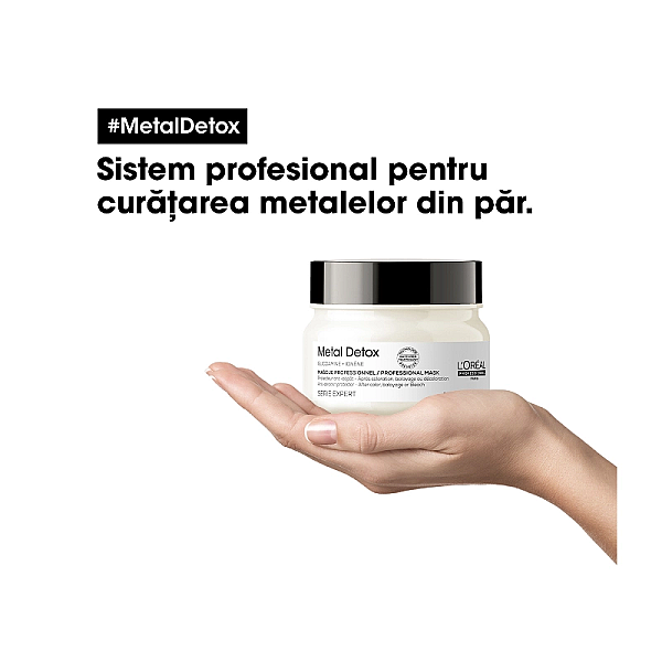 Masca de par cu sistem de protectie anti-depunere a metalelor serie expert metal detox