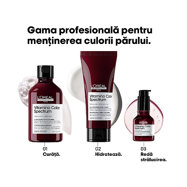Sampon pentru par vopsit serie expert vitamino color spectrum