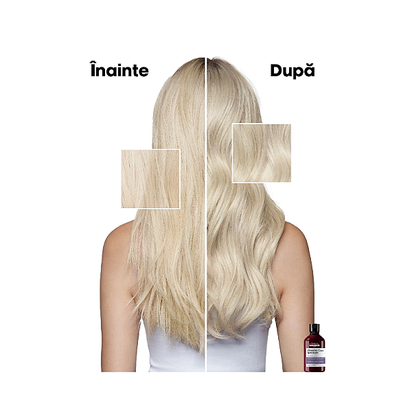 Sampon neutralizator pentru par blond serie expert vitamino color spectrum purple