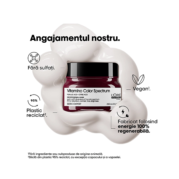 Masca pentru par vopsit serie expert vitamino color spectrum