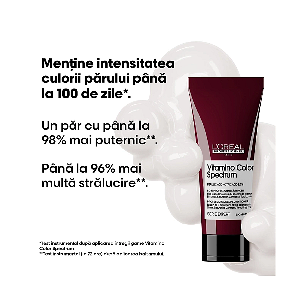 Balsam pentru par vopsit serie expert vitamino color spectrum