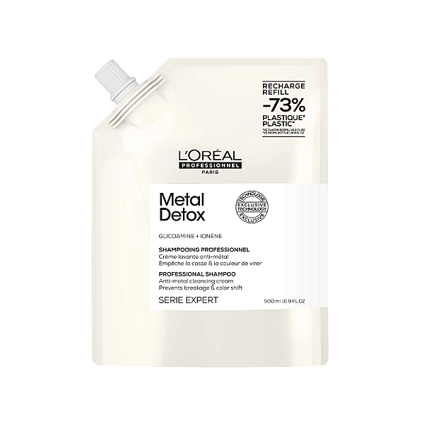 Sampon profesional fara sulfati serie expert metal detox