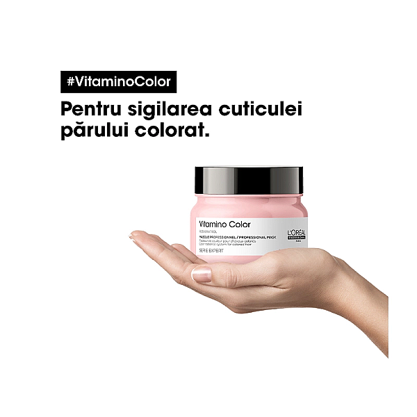 Masca profesionala pentru mentinerea culorii parului vopsit serie expert vitamino color