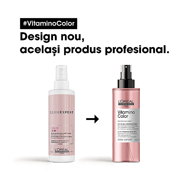 Lotiune de par 10 in 1 pentru ingrijirea parului vopsit serie expert vitamino color