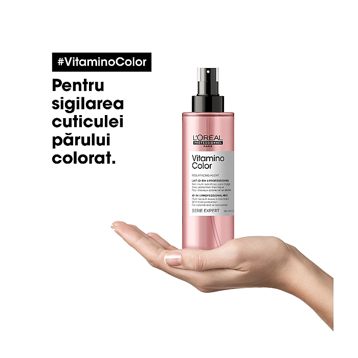 Lotiune de par 10 in 1 pentru ingrijirea parului vopsit serie expert vitamino color