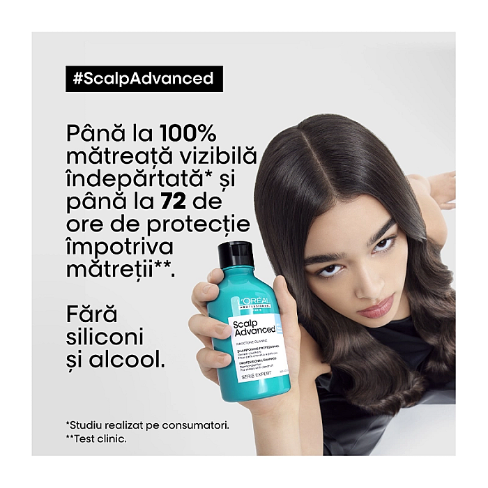 Sampon profesional anti-matreata serie expert scalp advanced