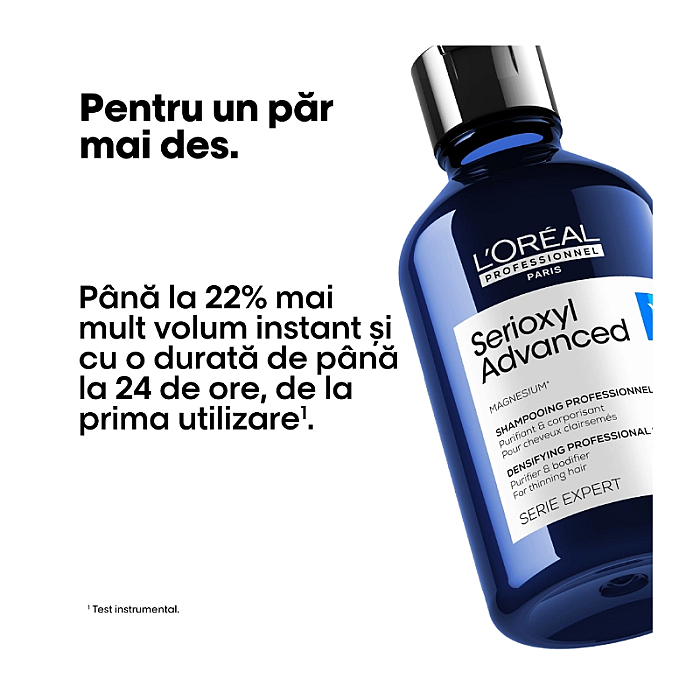 Sampon purificator pentru par fin serie expert serioxyl advanced
