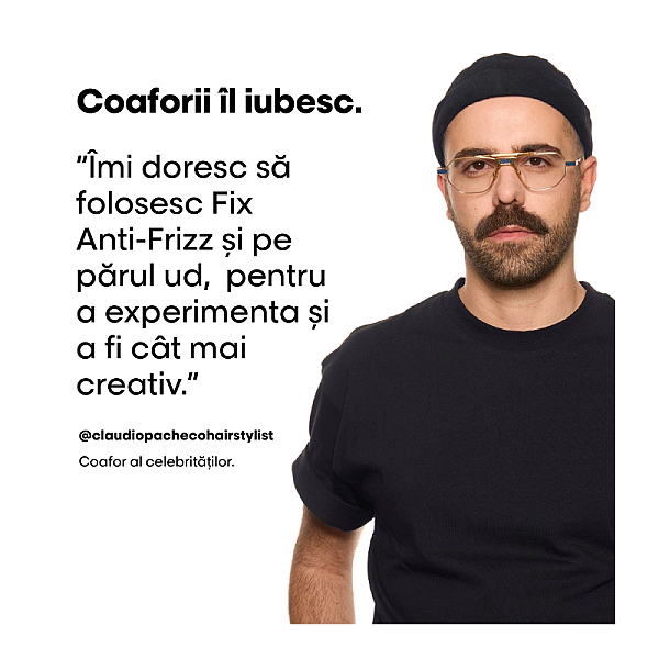 Fixativ profesional cu efect anti-frizz tecni.art fix anti frizz 