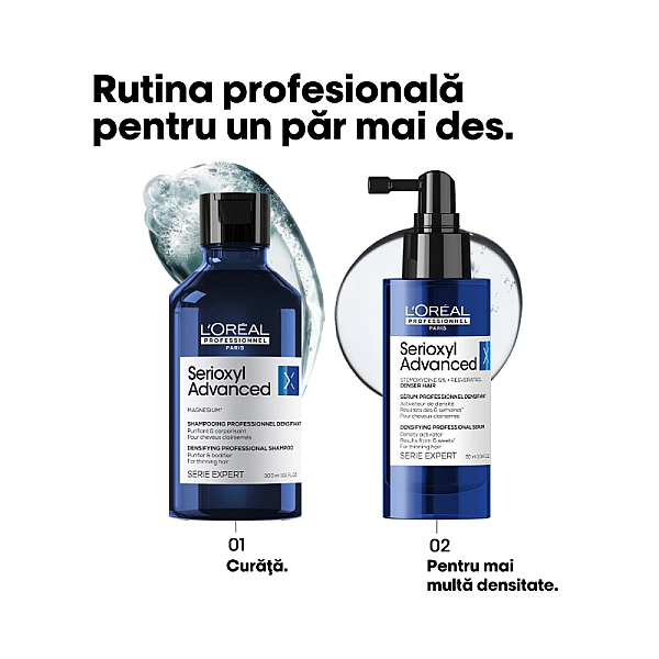 Sampon purificator pentru par fin serie expert serioxyl advanced