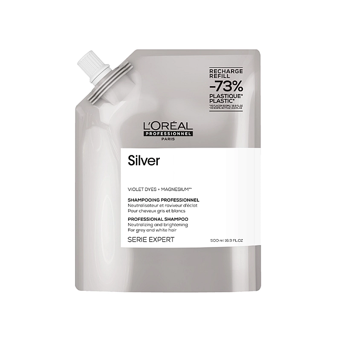 Sampon profesional pentru par blond serie expert silver