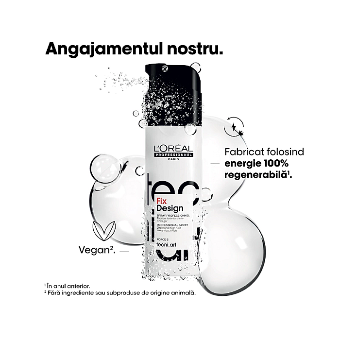 Fixativ profesional cu fixare puternica tecni.art fix design