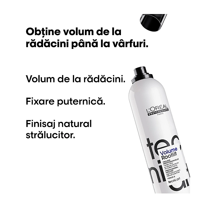 Spuma de par profesionala pentru volum tecni.art volume rootlift