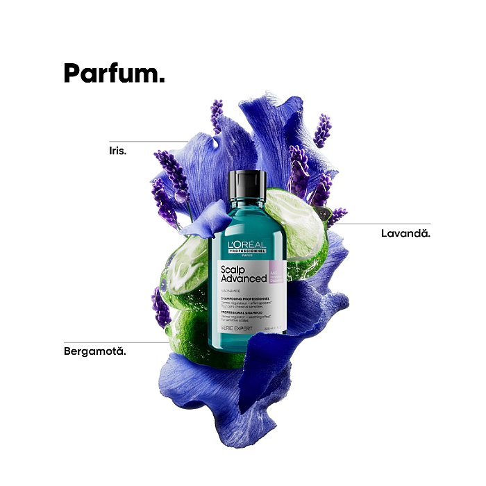 Sampon pentru scalp sensibil cu niacinamide serie expert scalp advanced