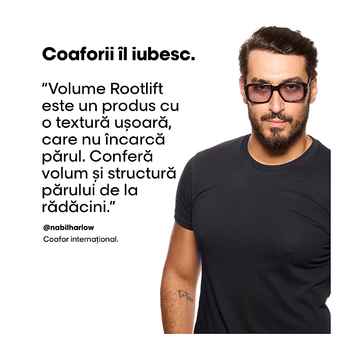 Spuma de par profesionala pentru volum tecni.art volume rootlift